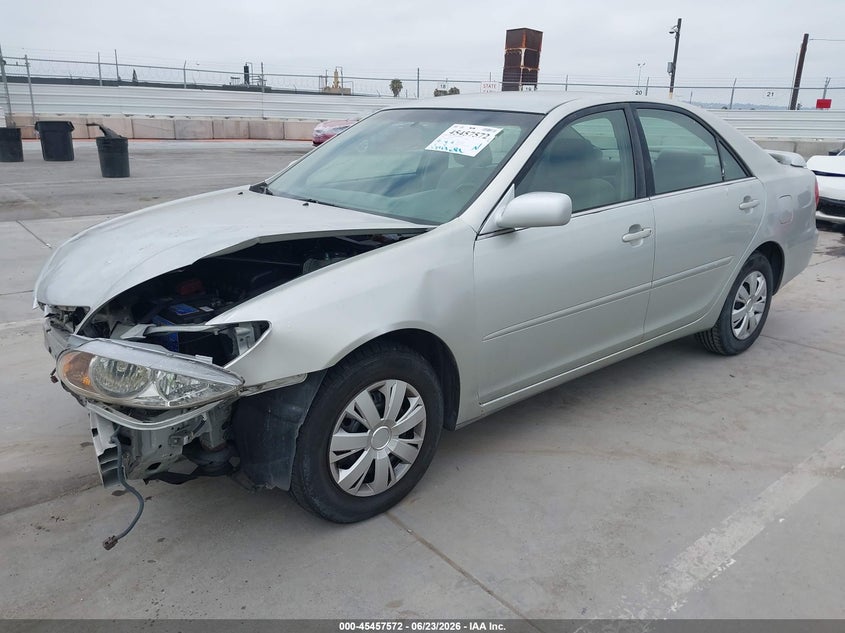 2004 Toyota Camry VIN JTDBE32K640265523 IAAI salvage auction — FRONT END, Salvage (California), sold $1,050 on 2026-07-15 (photo 2)
