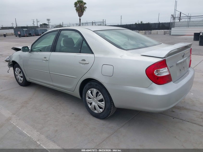 2004 Toyota Camry VIN JTDBE32K640265523 IAAI salvage auction — FRONT END, Salvage (California), sold $1,050 on 2026-07-15 (photo 3)