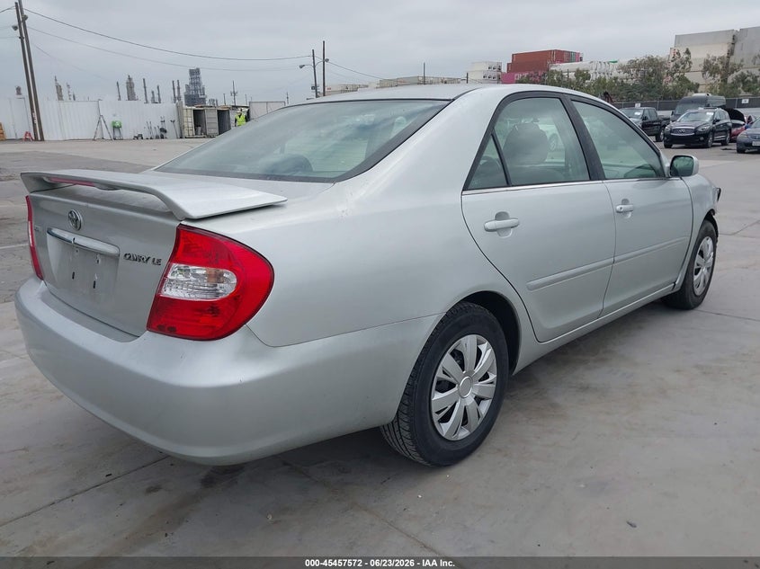2004 Toyota Camry VIN JTDBE32K640265523 IAAI salvage auction — FRONT END, Salvage (California), sold $1,050 on 2026-07-15 (photo 4)