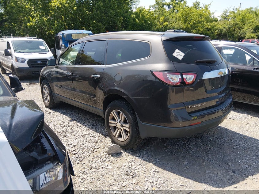 2017 Chevrolet Traverse VIN 1GNKVGKD2HJ130524 IAAI salvage auction — NORMAL WEAR, Clear (Alabama), sold $25 on 2026-07-02 (photo 3)