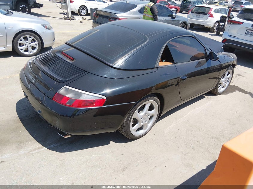 2000 Porsche 911 VIN WP0CA2996YS653567 IAAI salvage auction — FRONT END, Salvage (California), sold $7,100 on 2026-07-10 (photo 4)