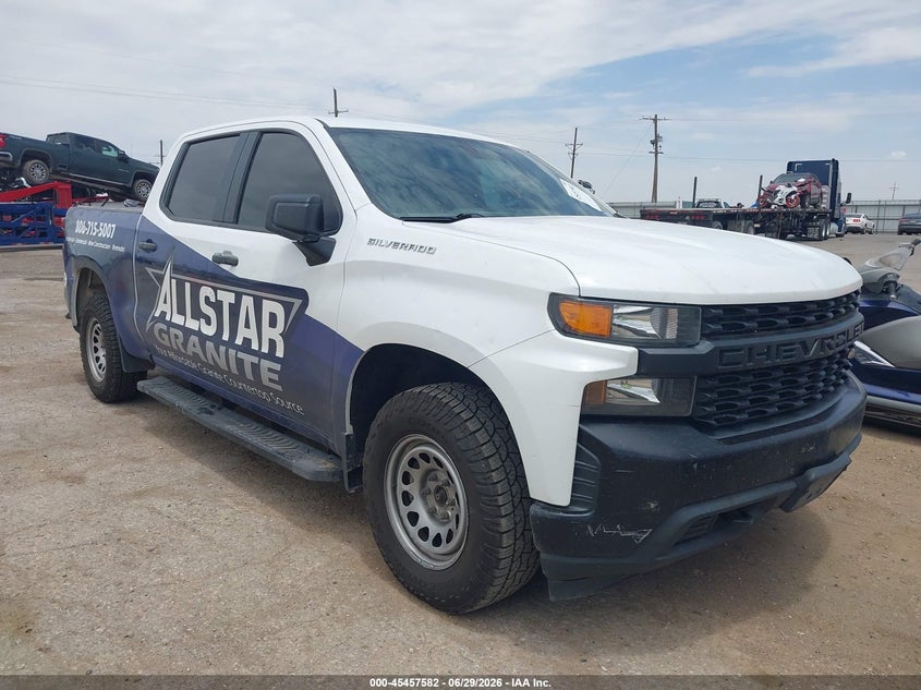 2019 Chevrolet Silverado VIN 1GCUYAEF1KZ165437 — IAAI salvage auction photo
