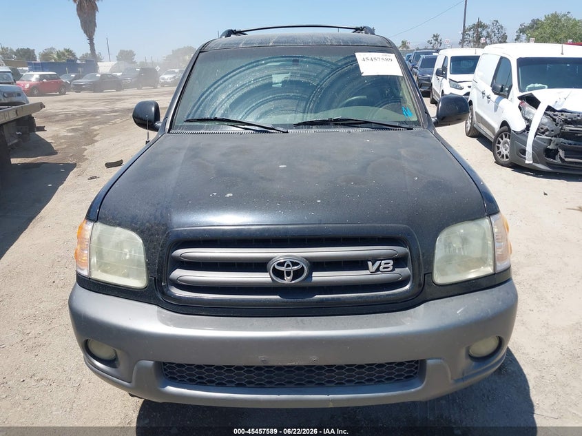 2003 Toyota Sequoia VIN 5TDZT34A23S163561 IAAI salvage auction — UNKNOWN, Salvage (California), sold $675 on 2026-07-09 (photo 6)