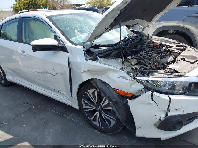 2018 Honda Civic VIN JHMFC1F72JX033312 IAAI salvage auction — RIGHT FRONT, Salvage Title, sold $3,250 on 2026-07-22 (photo 6)