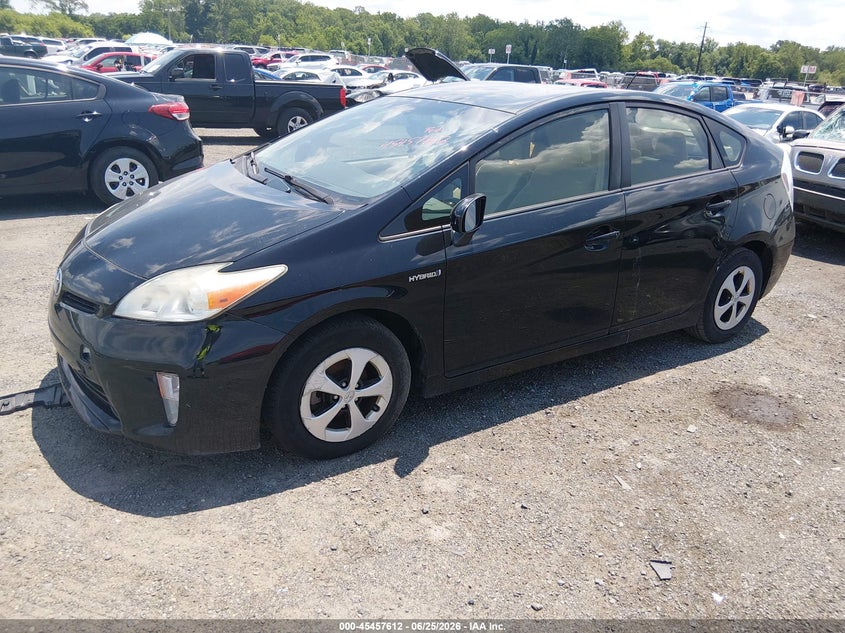 2014 Toyota Prius VIN JTDKN3DU2E1797250 IAAI salvage auction — NORMAL WEAR, Clear (Delaware), sold $1,550 on 2026-07-20 (photo 2)