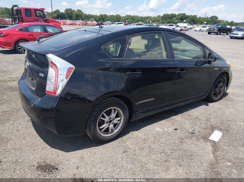 2014 Toyota Prius VIN JTDKN3DU2E1797250 IAAI salvage auction — NORMAL WEAR, Clear (Delaware), sold $1,550 on 2026-07-20 (photo 4)