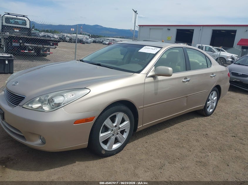 2005 Lexus ES VIN JTHBA30G555121331 IAAI salvage auction — SIDE, Bill Of Sale (Washington), sold $1,100 on 2026-10-09 (photo 2)