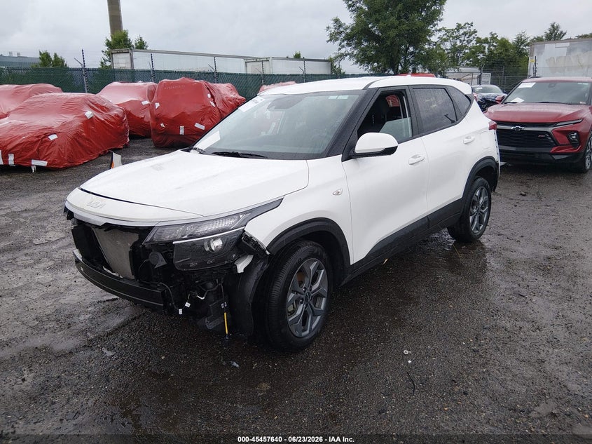 2026 Kia Seltos VIN KNDEP2AA8T7900693 IAAI salvage auction — FRONT END, Salvage Title, sold $6,700 on 2026-07-31 (photo 2)