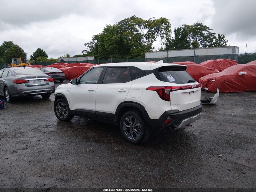 2026 Kia Seltos VIN KNDEP2AA8T7900693 IAAI salvage auction — FRONT END, Salvage Title, sold $6,700 on 2026-07-31 (photo 3)
