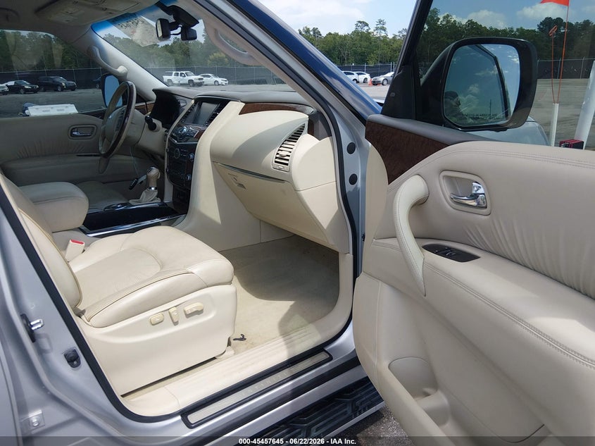 2015 Infiniti Qx80 VIN JN8AZ2NF6F9570807 IAAI salvage auction — LEFT REAR, Repossession Paperwork (Georgia), sold $2,200 on 2026-07-15 (photo 5)