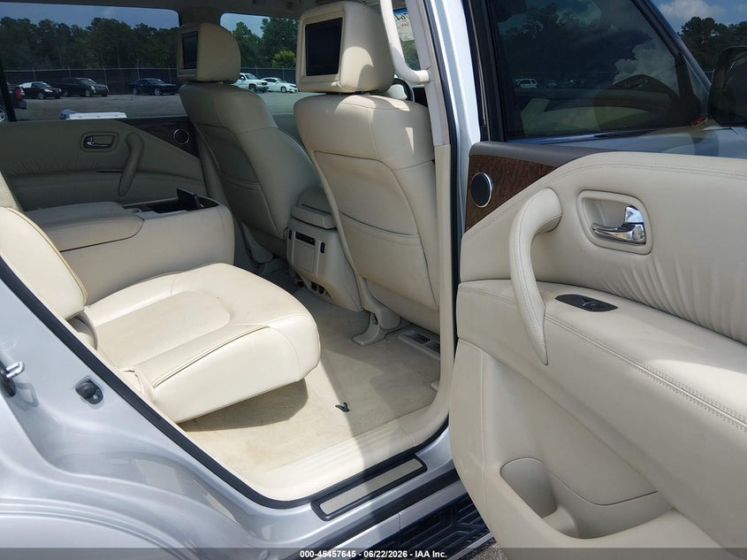 2015 Infiniti Qx80 VIN JN8AZ2NF6F9570807 IAAI salvage auction — LEFT REAR, Repossession Paperwork (Georgia), sold $2,200 on 2026-07-15 (photo 8)