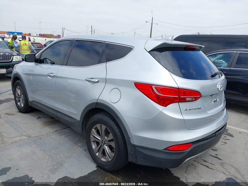2016 Hyundai Santa fe VIN 5XYZTDLB2GG328074 IAAI salvage auction — LEFT SIDE, Clear - Dealer Only (California), sold $1,850 on 2026-07-15 (photo 6)