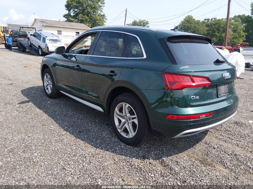 2018 Audi Q5 VIN WA1BNAFY8J2202209 IAAI salvage auction — SIDE, Salvage Title, sold $9,400 on 2026-09-01 (photo 3)