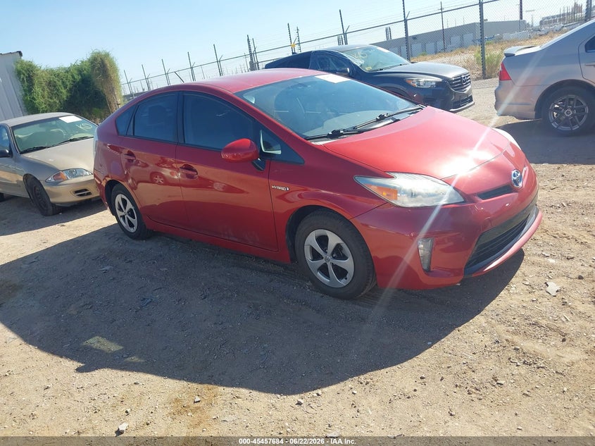 2012 Toyota Prius VIN JTDKN3DU6C1512160 IAAI salvage auction — NORMAL WEAR, Clear-Dealer Only (Arizona), sold $3,925 on 2026-07-09 (photo 1)