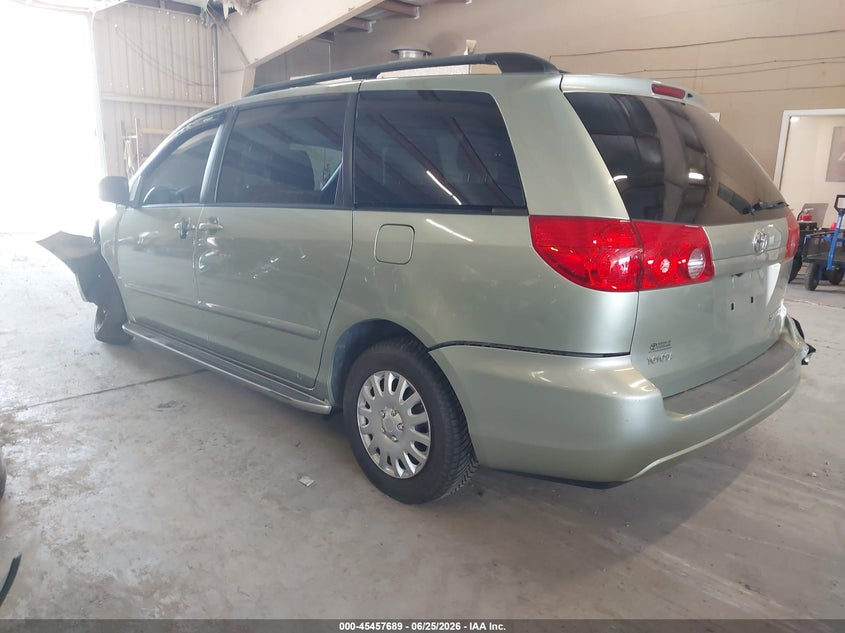 2010 Toyota Sienna VIN 5TDKK4CC7AS314811 IAAI salvage auction — FRONT END, Salvage (Tennessee), sold $625 on 2026-07-20 (photo 3)