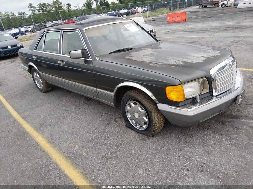 1987 Mercedes-benz VIN WDBCA35D0HA292647 IAAI salvage auction — NORMAL WEAR, Clear (South Carolina), sold $1,700 on 2026-07-29 (photo 1)