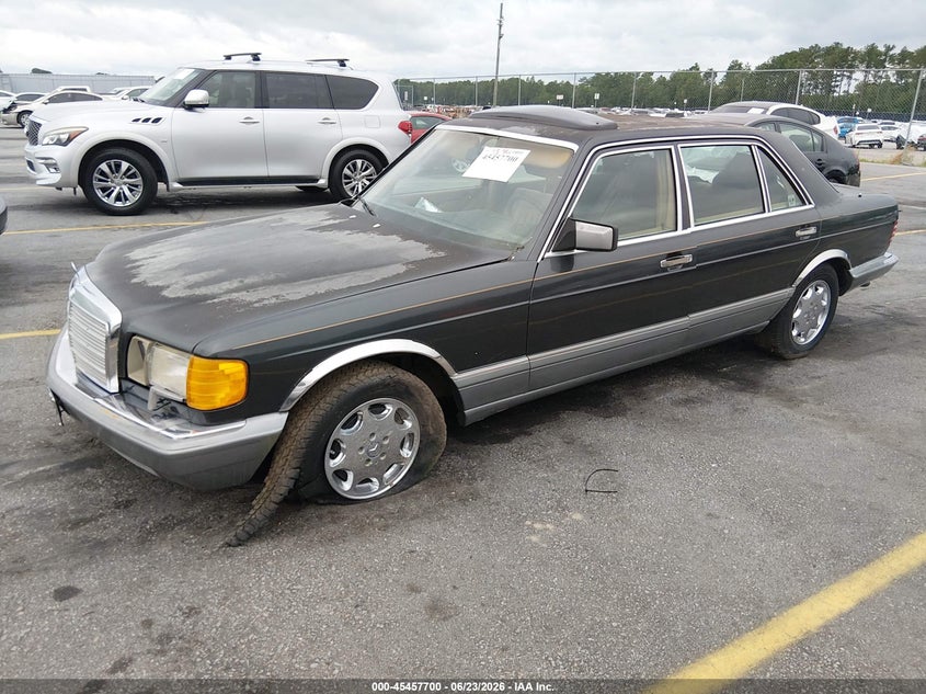 1987 Mercedes-benz VIN WDBCA35D0HA292647 IAAI salvage auction — NORMAL WEAR, Clear (South Carolina), sold $1,700 on 2026-07-29 (photo 2)