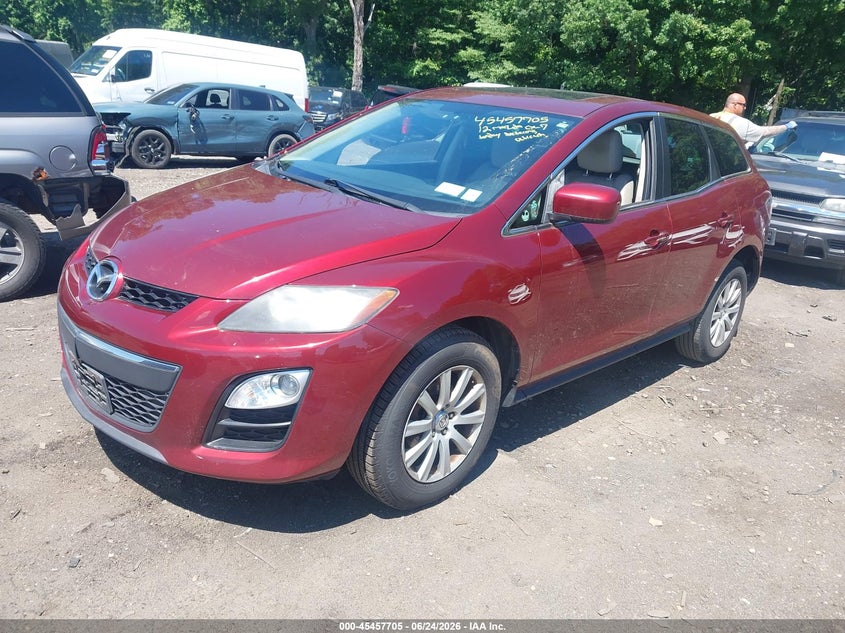 2012 Mazda Cx-7 VIN JM3ER2C54C0419110 IAAI salvage auction — FRONT END, Clear (New York), sold $475 on 2026-07-28 (photo 2)