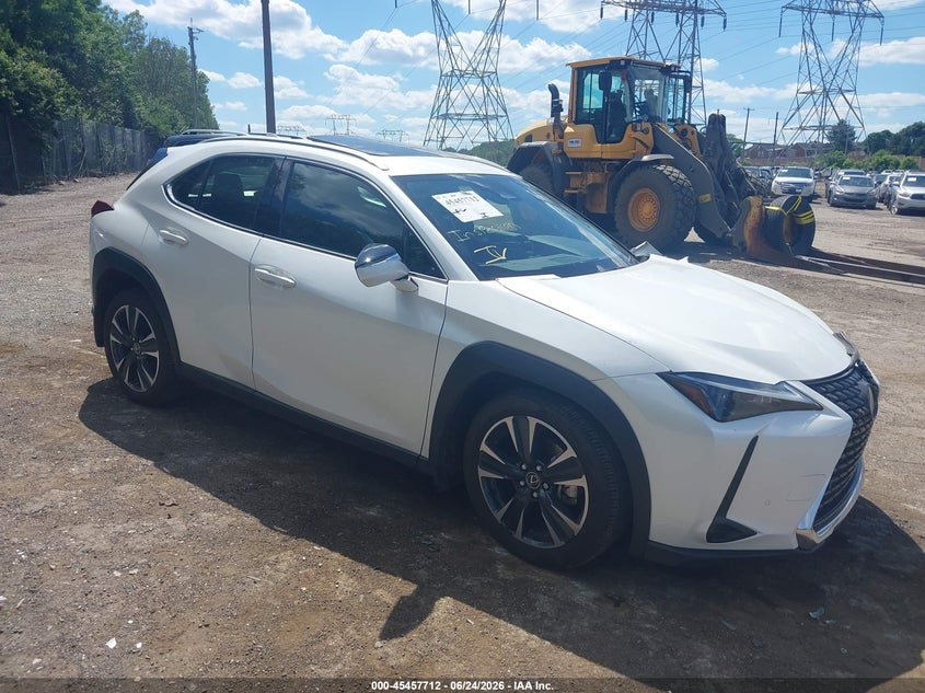 2025 Lexus Ux VIN JTHUCJDH2S2007875 IAAI salvage auction — FRONT END, Salvage (Pennsylvania), sold $12,200 on 2026-07-24 (photo 1)