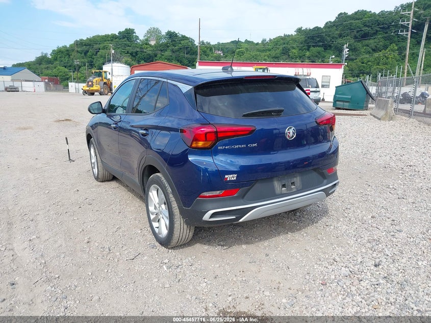 2023 Buick Encore gx VIN KL4MMBS27PB127661 IAAI salvage auction — FRONT END, Wait Title, sold $7,500 on 2026-09-01 (photo 3)