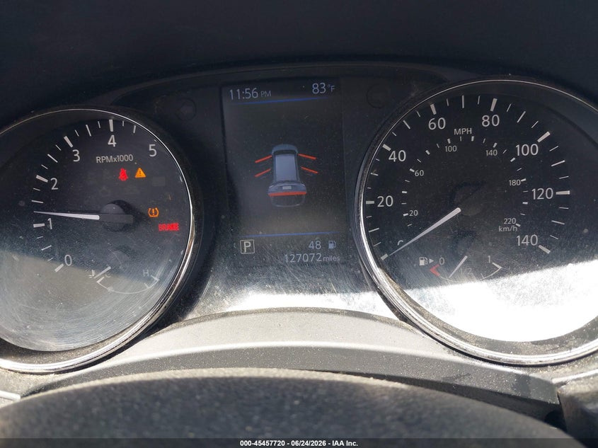 2018 Nissan Rogue VIN KNMAT2MV3JP510770 IAAI salvage auction — FRONT END, Salvage Title, sold $1,150 on 2026-07-30 (photo 7)