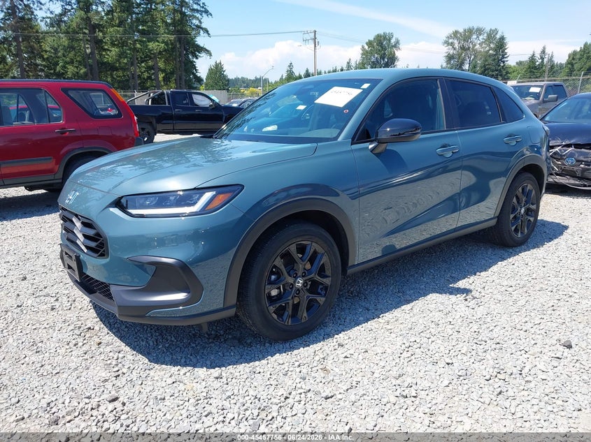 2024 Honda Hr-v VIN 3CZRZ2H5XRM784023 IAAI salvage auction — REAR END, Bill Of Sale (Washington), sold $11,000 on 2026-07-29 (photo 2)