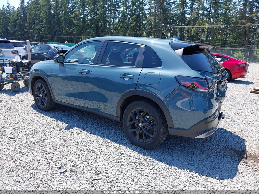 2024 Honda Hr-v VIN 3CZRZ2H5XRM784023 IAAI salvage auction — REAR END, Bill Of Sale (Washington), sold $11,000 on 2026-07-29 (photo 3)