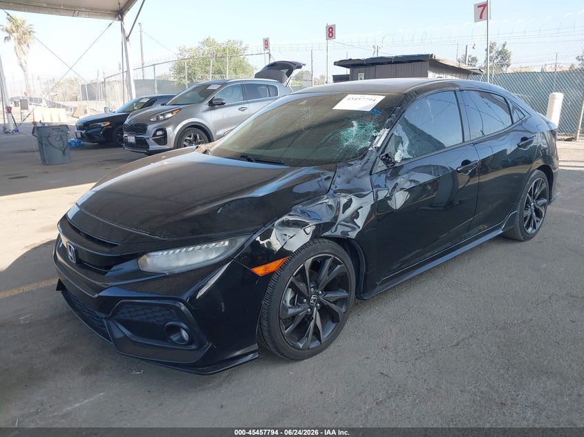 2017 Honda Civic VIN SHHFK7H99HU418570 IAAI salvage auction — LEFT FRONT, Salvage Title, sold $4,775 on 2026-07-22 (photo 2)