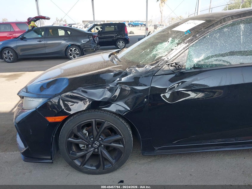 2017 Honda Civic VIN SHHFK7H99HU418570 IAAI salvage auction — LEFT FRONT, Salvage Title, sold $4,775 on 2026-07-22 (photo 6)