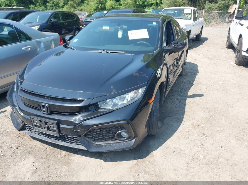 2018 Honda Civic VIN SHHFK7H57JU406422 IAAI salvage auction — SIDE, Salvage (Massachusetts), sold $3,250 on 2026-07-28 (photo 2)