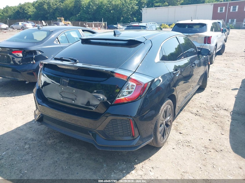 2018 Honda Civic VIN SHHFK7H57JU406422 IAAI salvage auction — SIDE, Salvage (Massachusetts), sold $3,250 on 2026-07-28 (photo 4)