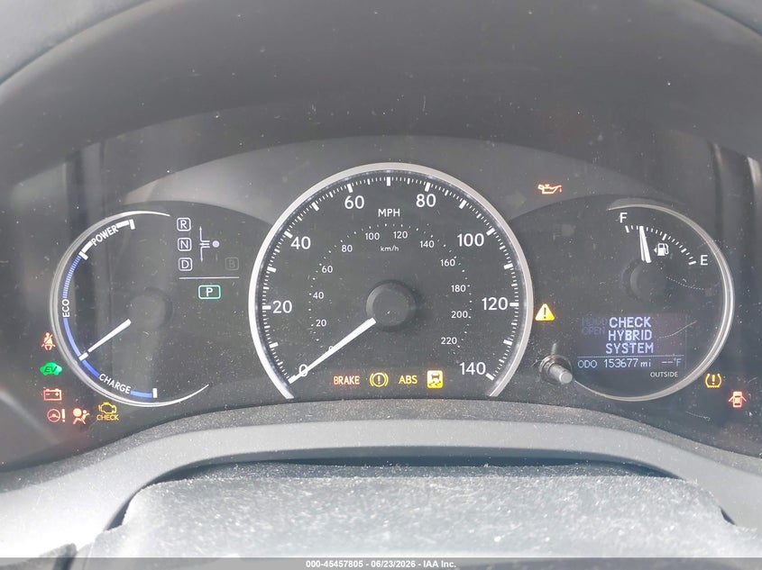 2012 Lexus Ct VIN JTHKD5BH4C2093867 IAAI salvage auction — FRONT END, Salvage (California), sold $1,350 on 2026-07-29 (photo 7)