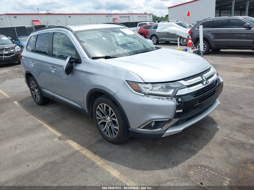 2016 Mitsubishi Outlander VIN JA4AD3A39GZ006401 IAAI salvage auction — RIGHT FRONT, Salvage (South Carolina), sold $1,850 on 2026-07-22 (photo 1)