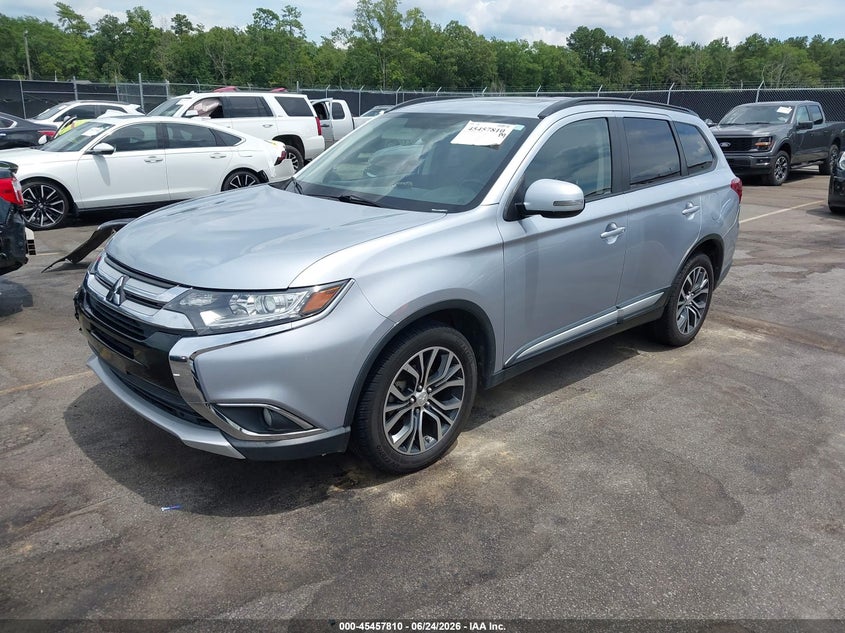 2016 Mitsubishi Outlander VIN JA4AD3A39GZ006401 IAAI salvage auction — RIGHT FRONT, Salvage (South Carolina), sold $1,850 on 2026-07-22 (photo 2)
