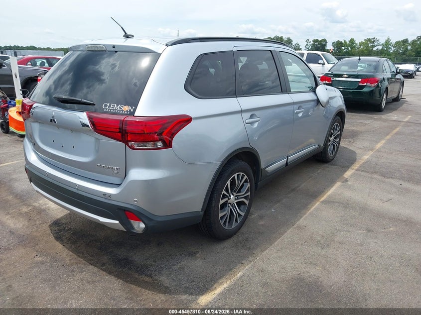 2016 Mitsubishi Outlander VIN JA4AD3A39GZ006401 IAAI salvage auction — RIGHT FRONT, Salvage (South Carolina), sold $1,850 on 2026-07-22 (photo 4)