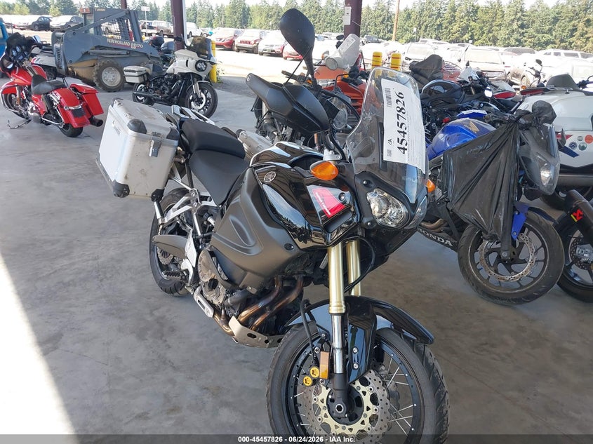2012 Yamaha Xt VIN JYADP03E8CA000620 IAAI salvage auction — NORMAL WEAR, Clear (Washington), sold $3,050 on 2026-07-08 (photo 1)