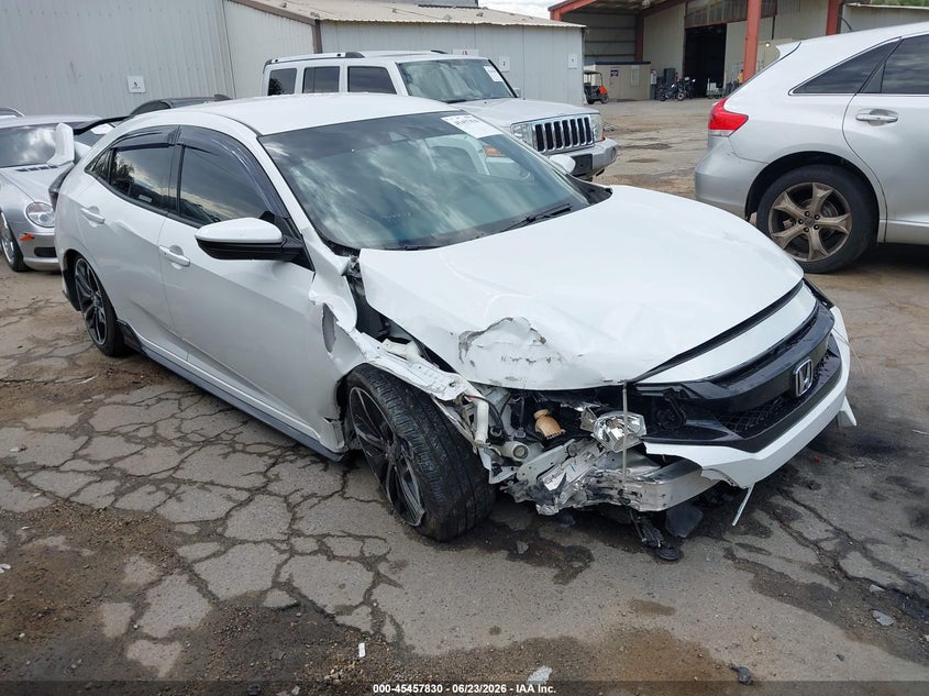 2021 Honda Civic VIN SHHFK7H42MU422376 IAAI salvage auction — FRONT END, Salvage Title, sold $1,550 on 2026-07-29 (photo 1)