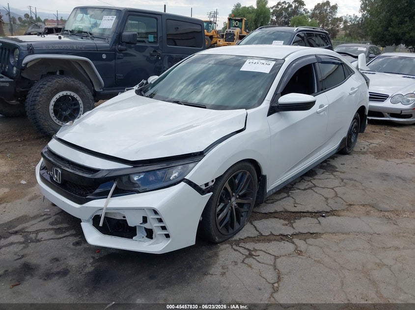 2021 Honda Civic VIN SHHFK7H42MU422376 IAAI salvage auction — FRONT END, Salvage Title, sold $1,550 on 2026-07-29 (photo 2)