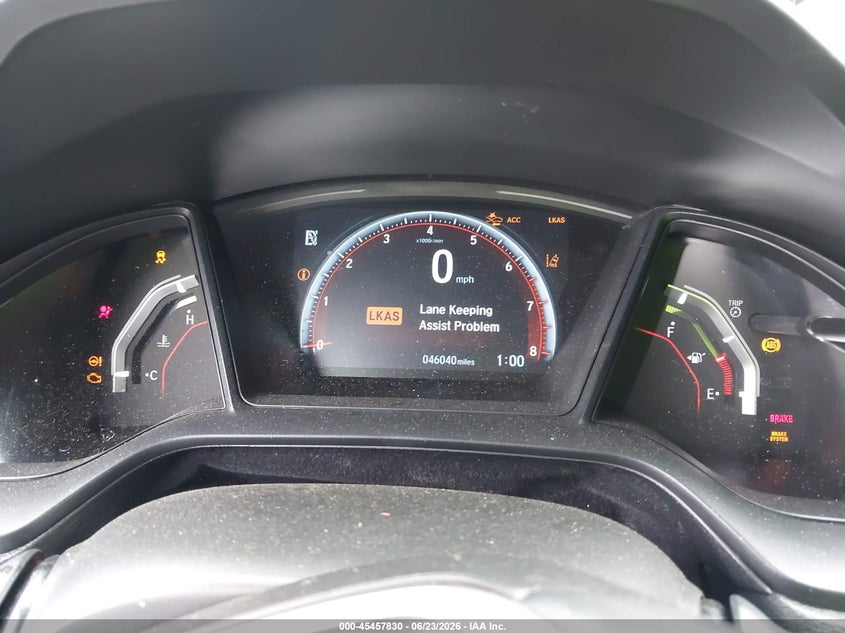 2021 Honda Civic VIN SHHFK7H42MU422376 IAAI salvage auction — FRONT END, Salvage Title, sold $1,550 on 2026-07-29 (photo 7)