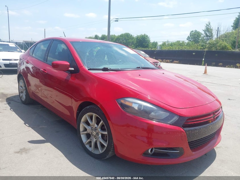 2013 Dodge Dart VIN 1C3CDFBA4DD110305 IAAI salvage auction — LEFT FRONT, Salvage Title, sold $425 on 2026-07-23 (photo 1)