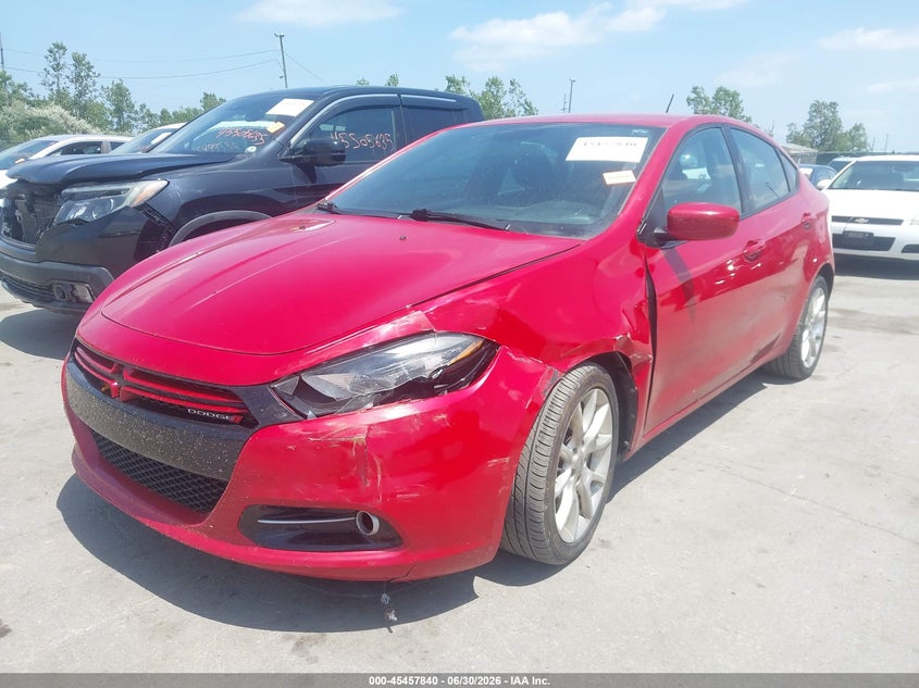 2013 Dodge Dart VIN 1C3CDFBA4DD110305 IAAI salvage auction — LEFT FRONT, Salvage (Ohio), sold $425 on 2026-07-28 (photo 2)
