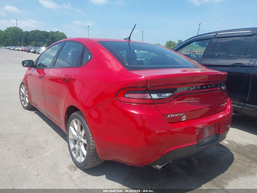 2013 Dodge Dart VIN 1C3CDFBA4DD110305 IAAI salvage auction — LEFT FRONT, Salvage (Ohio), sold $425 on 2026-07-28 (photo 3)