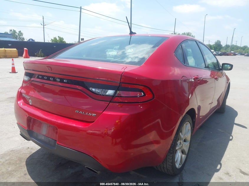 2013 Dodge Dart VIN 1C3CDFBA4DD110305 IAAI salvage auction — LEFT FRONT, Salvage Title, sold $425 on 2026-07-23 (photo 4)