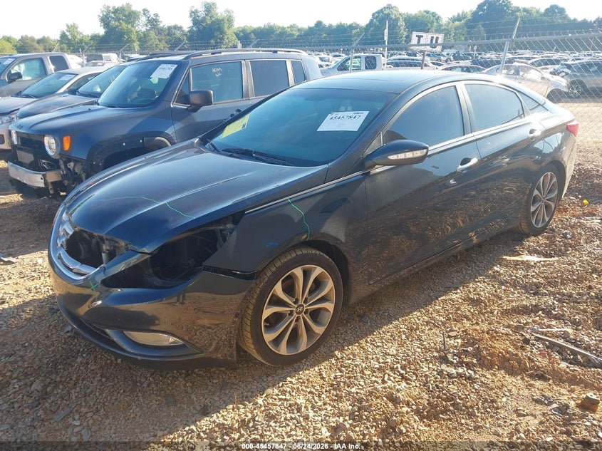 2013 Hyundai Sonata VIN 5NPEC4AB0DH729449 IAAI salvage auction — FRONT END, Salvage Title, sold $175 on 2026-07-27 (photo 2)