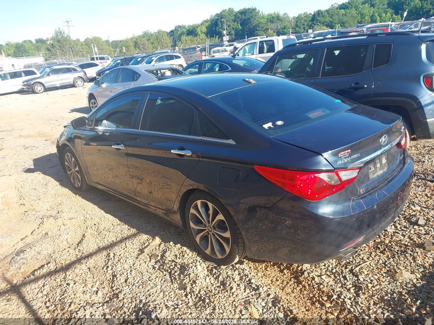 2013 Hyundai Sonata VIN 5NPEC4AB0DH729449 IAAI salvage auction — FRONT END, Salvage Title, sold $175 on 2026-07-27 (photo 3)