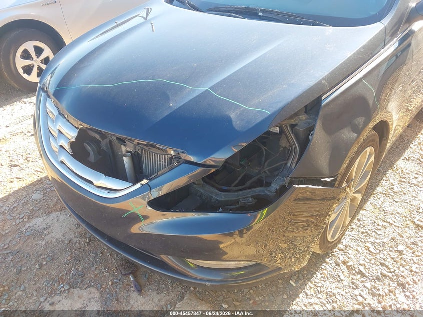 2013 Hyundai Sonata VIN 5NPEC4AB0DH729449 IAAI salvage auction — FRONT END, Salvage Title, sold $175 on 2026-07-27 (photo 6)