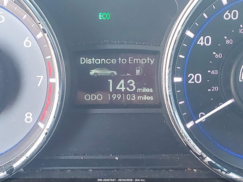 2013 Hyundai Sonata VIN 5NPEC4AB0DH729449 IAAI salvage auction — FRONT END, Salvage Title, sold $175 on 2026-07-27 (photo 7)
