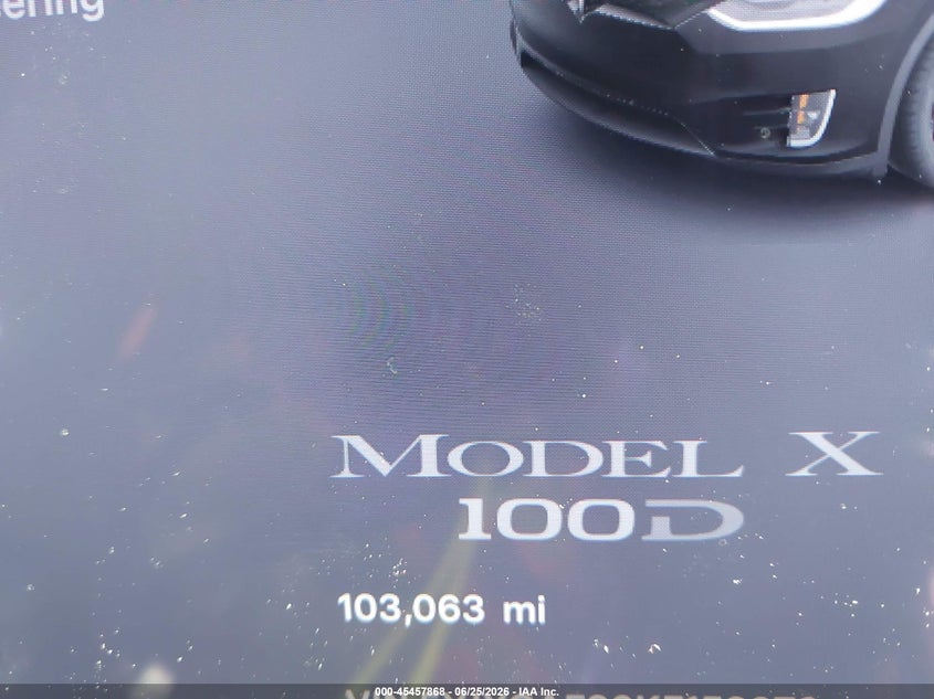 2019 Tesla Model x VIN 5YJXCAE26KF152679 IAAI salvage auction — SIDE, Salvage (Texas), sold $8,000 on 2026-07-21 (photo 7)