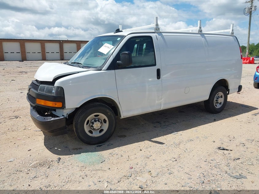 2024 Chevrolet Express VIN 1GCWGAF78R1174714 IAAI salvage auction — FRONT END, Salvage Title, sold $7,050 on 2026-08-31 (photo 2)
