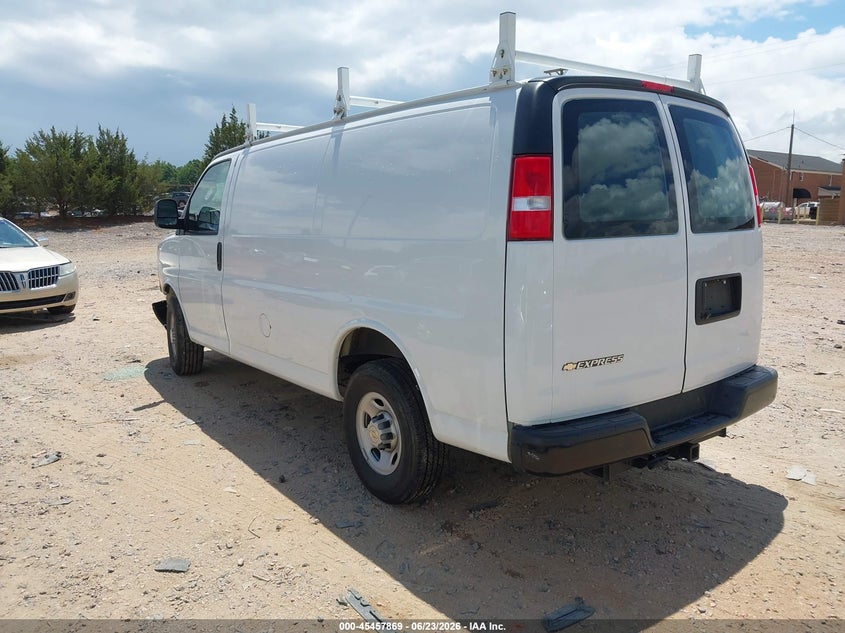 2024 Chevrolet Express VIN 1GCWGAF78R1174714 IAAI salvage auction — FRONT END, Salvage Title, sold $7,050 on 2026-08-31 (photo 3)